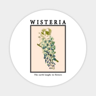 Flowers - Wisteria Magnet